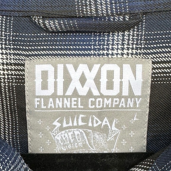 Dixxon flannel suicidal tendencies women size M - Picture 4 of 5
